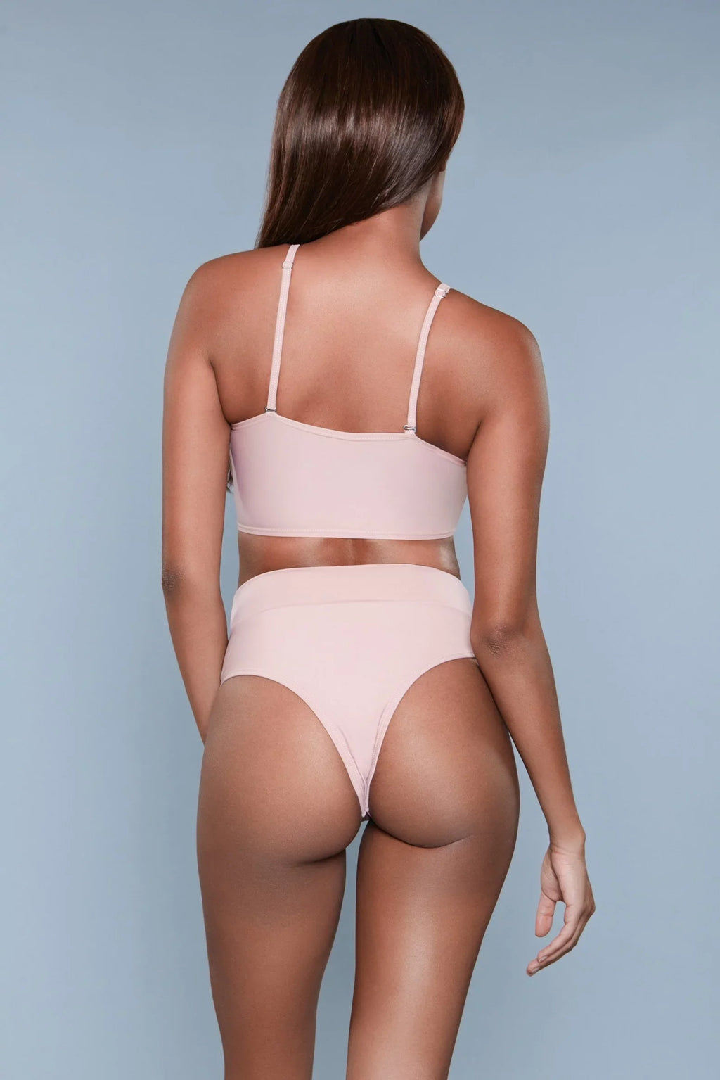 BeWicked  Women Chanity Sizewimsuit, Pink - Extra Large - 2 Piece