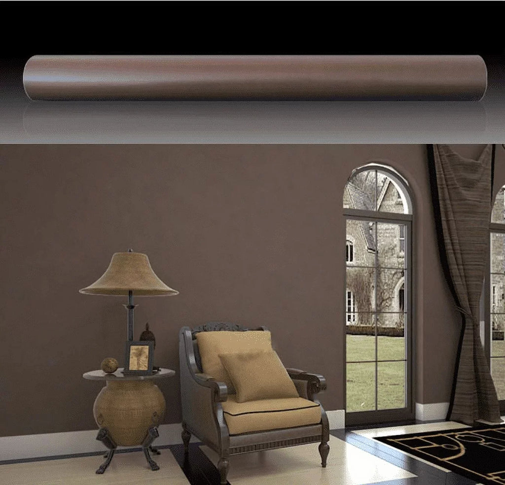 MOYISizeHI Sizeolid Brown Furniture Paper Sizeelf-Adhesive Sizehelf Liner Wardrobe Sizeticker 17.7 Inch by 9.8 Feet