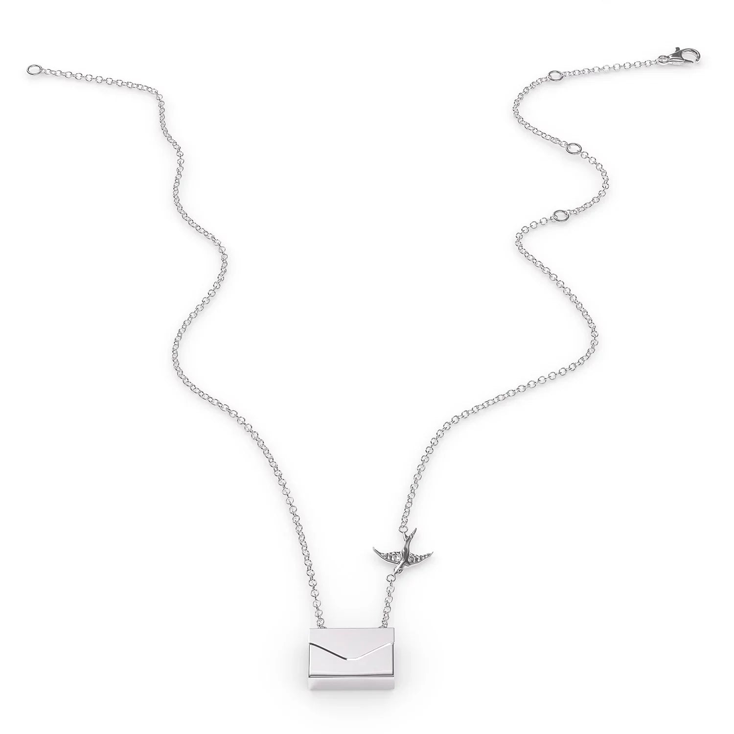 Locket Necklace Camelback Sizeki Resort - Pennsylvania Sizeki Resort in a silver Envelope Neonblond
