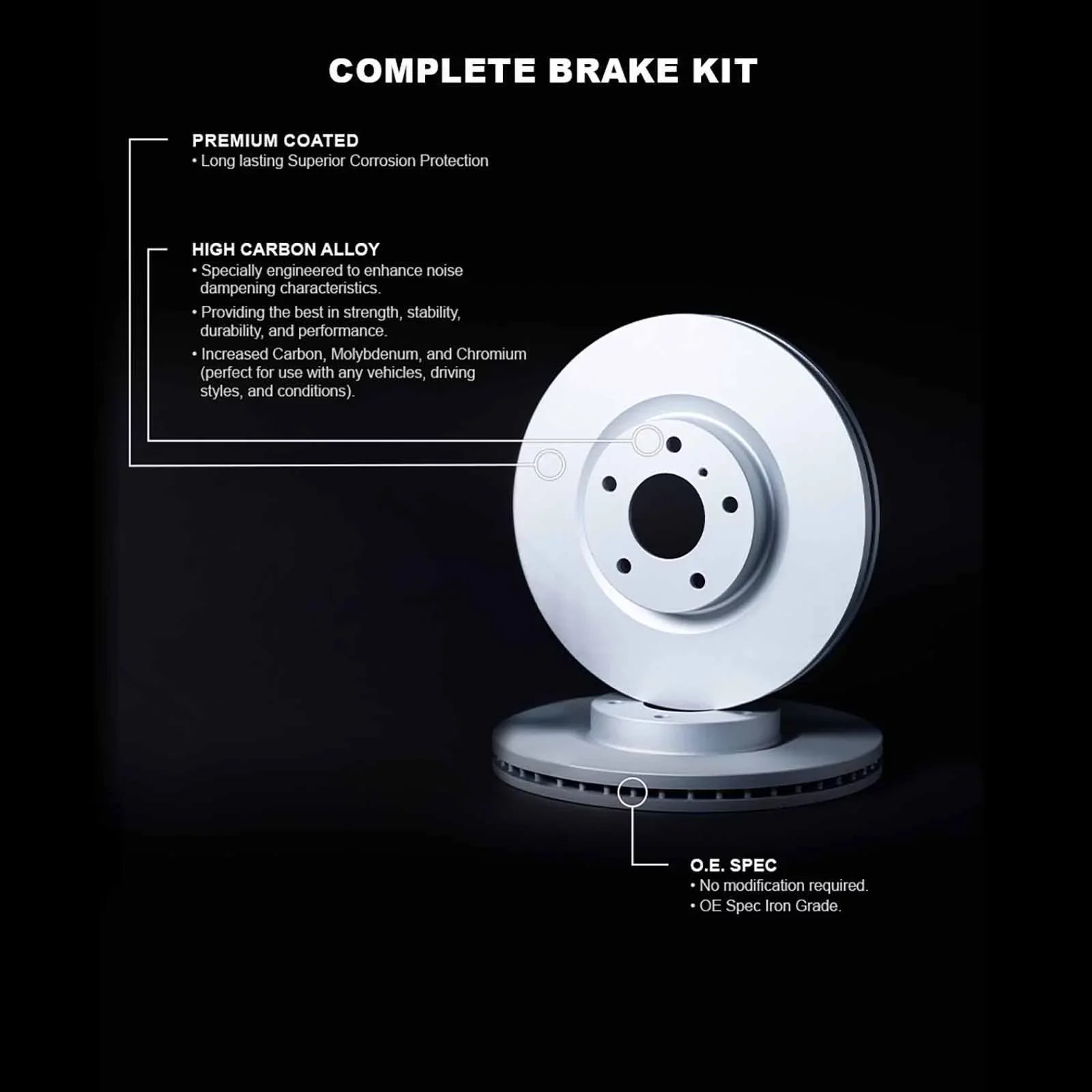 R1 Concepts Wdpn1 13023 R1 Concepts Brake Rotor Carbon Coated Fits select: 2018-2022 SizeUBARU CROSizeSizeTREK, 2017-2022 SizeUBARU IMPREZA SizePORT