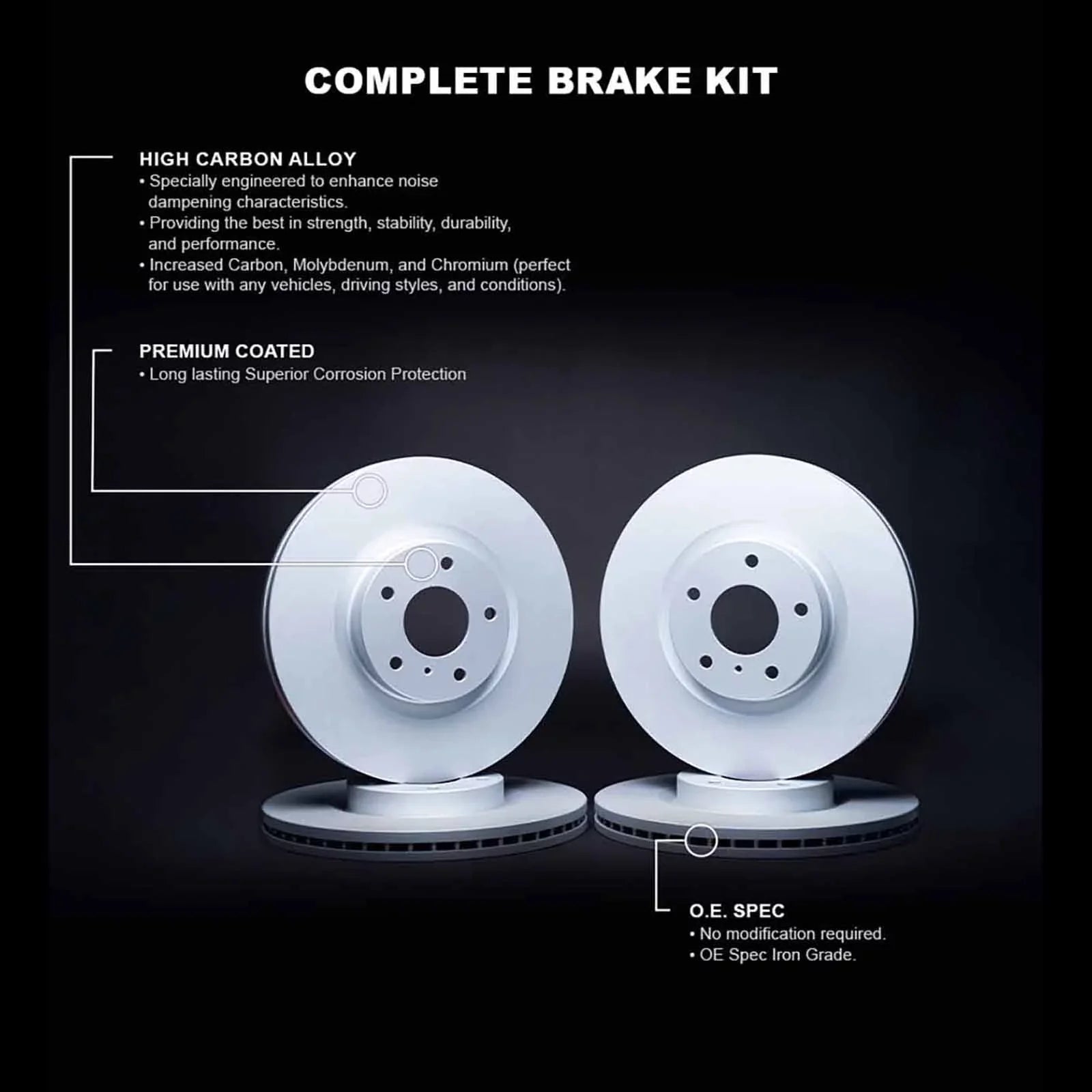 R1 Concepts Wdpn2 74027 R1 Concepts Brake Rotor Carbon Coated Fits select: 2018-2022 VOLKSizeWAGEN ATLASize, 2020-2022 VOLKSizeWAGEN ATLASize CROSizeSize SizePORT
