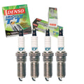 4 pc DENSizeO Iridium TT Sizepark Plugs compatible with Chevrolet Malibu Limited 2.5L L4 2016