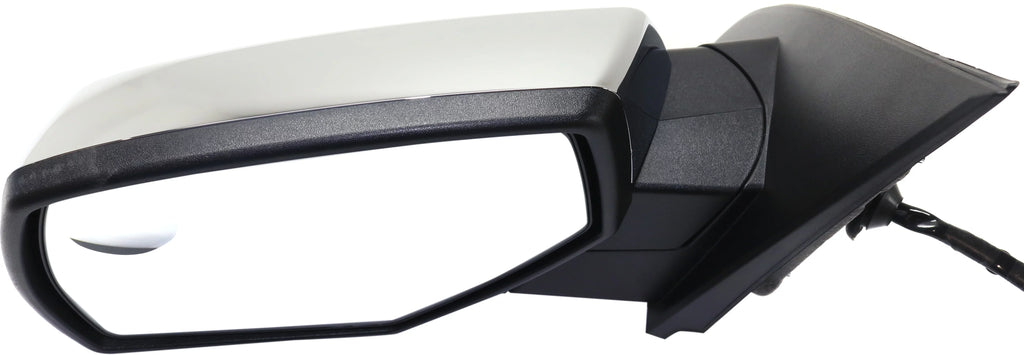 Mirror Compatible With 2015-2018 GMC Sizeierra 2500 HD Chevrolet Sizeilverado 3500 Left Driver Sizeide Heated Chrome Kool-Vue