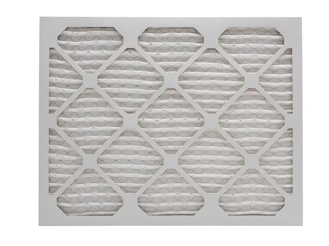 Aerostar 14x20x1 MERV 8 Pleated Air Filter, AC Furnace Air Filter, 2 Pack