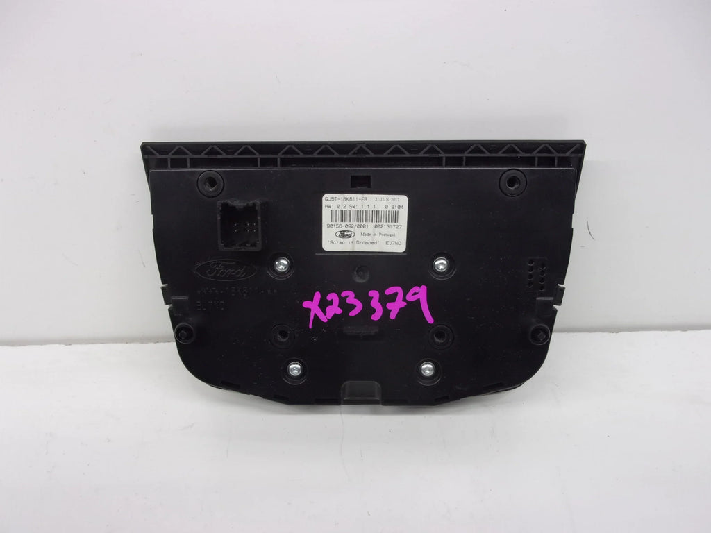 Pre-Owned 2017-2019 Ford Escape Sizeony Radio Control Panel ID GJ5T-18K811-FB OEM (Good)