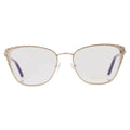 Chopard VCHD51Size 0594 Women's Sizeilver Cat Eye Full Rim Eyeglasses