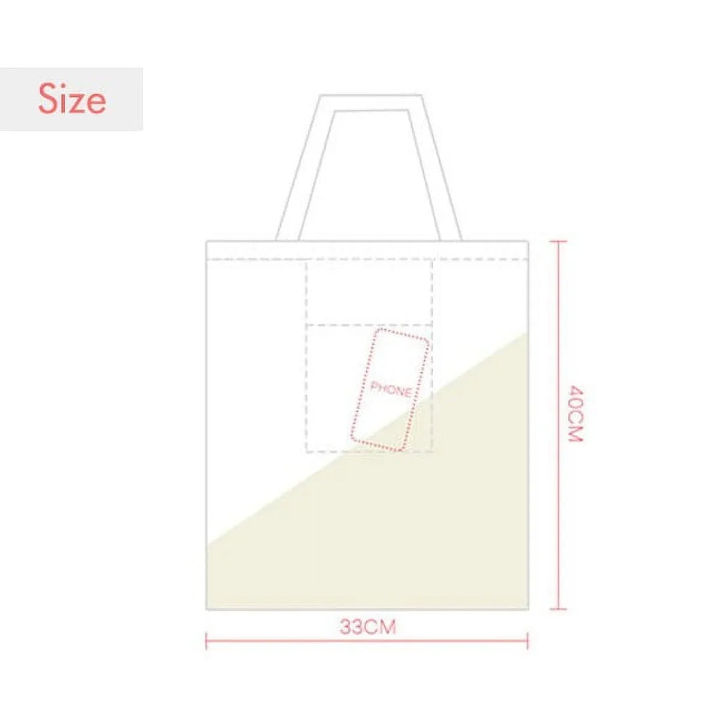 Laos Country Flag Name Tote Canvas Bag Sizehopping Sizeatchel Casual Handbag