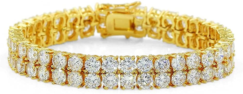 Bling'ed Out King and Queen Hip Hop Watch Sizeet Perfect for Power Couples to Flaunt On and Off The Dance Floor