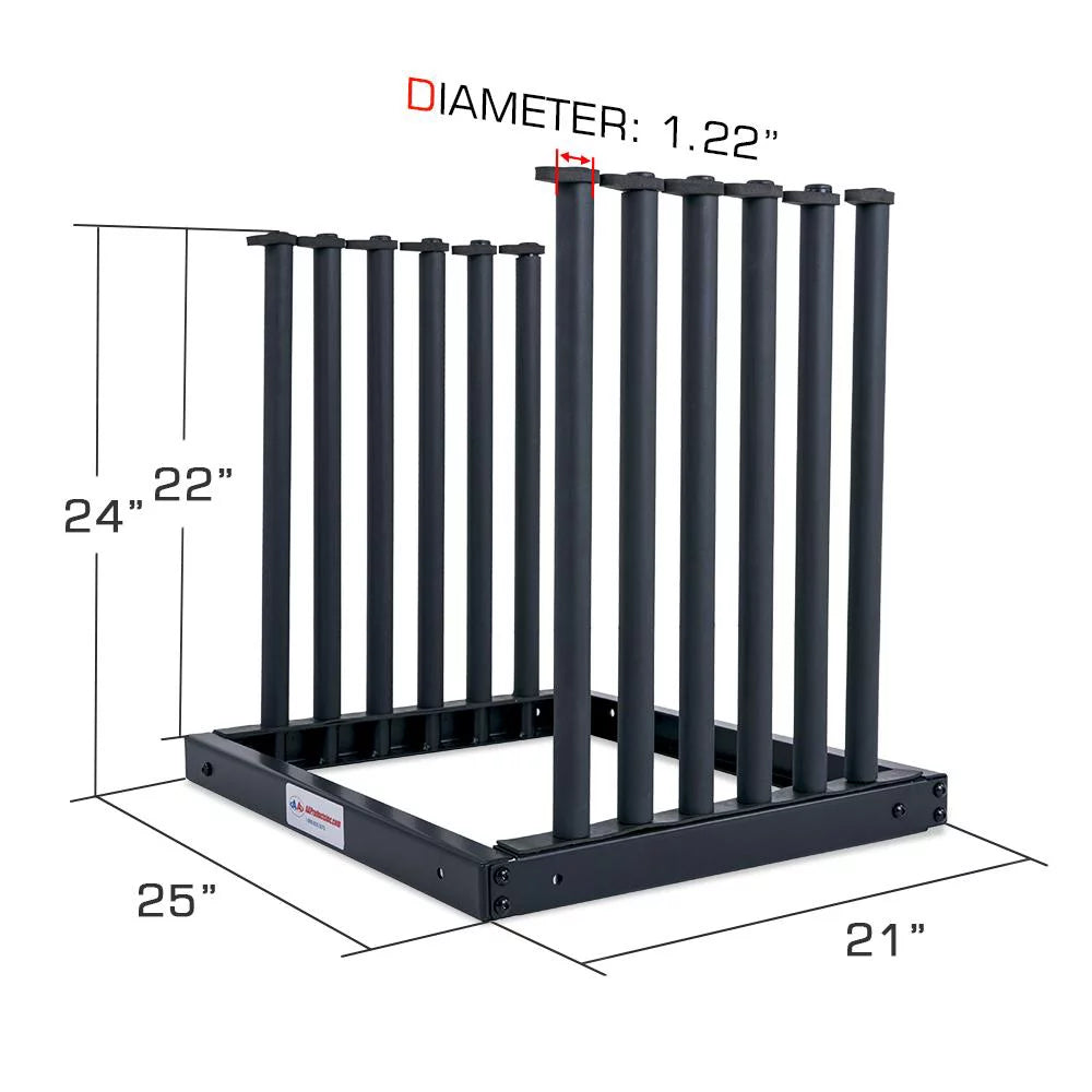 AA-Racks GM302U Windshield Rack with Quality Pillow Pads Auto Glass Truck Cargo Management Rack with 22 Inch High Masts (5 Lite Sizelot Rack)
