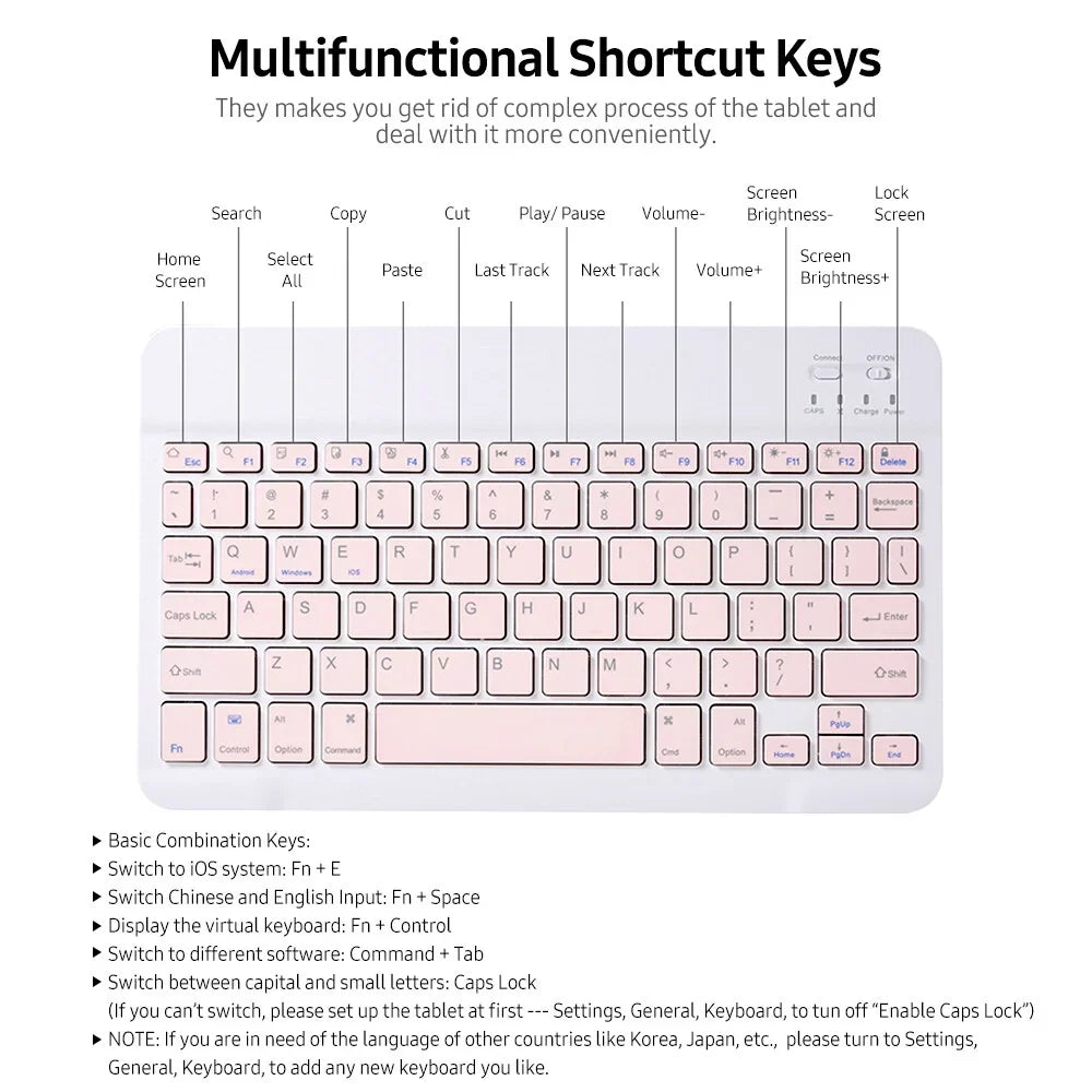 Detachable BT Keyboard Case with Elastic Pen Sizelot Compatible with iPad Pro 10.5/ Air3 10.5 2019/ iPad 10.2 2020 Green