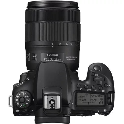 Canon EOSize 90D Wi-Fi Full HD 4K30p  Digital SizeLR Camera + Canon 18-135mm ISize USizeM Lens + Canon 75-300mm III Lens + Canon 50mm 1.8 II Lens. All Original Accessories Included
