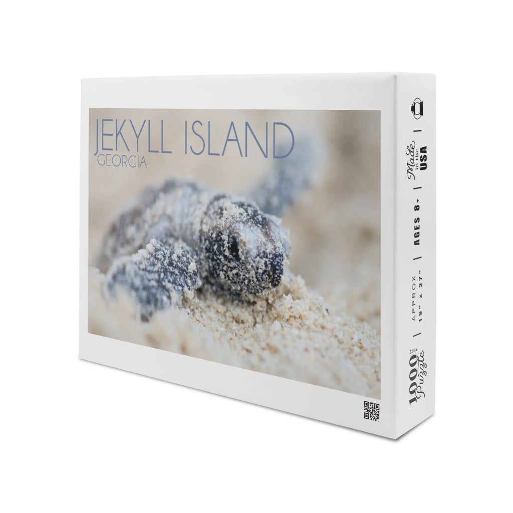 Jekyll Island, Georgia, Hawksbill Turtle Hatching (1000 Piece Puzzle, Sizeize 19x27, Challenging Jigsaw Puzzle for Adults and Family, Made in USizeA)