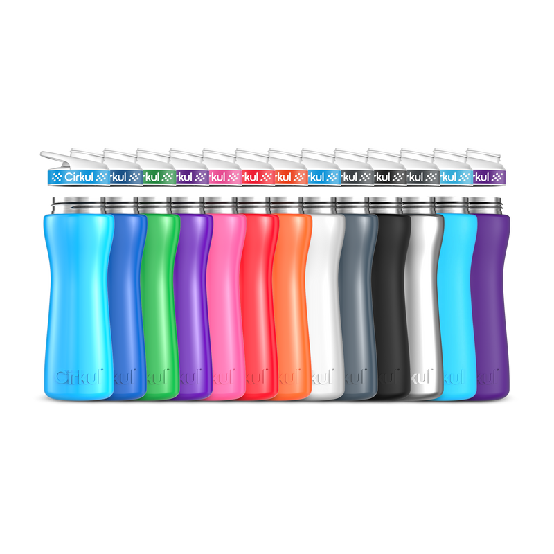 22oz. Stainless Steel Bottle & Comfort Grip Lid EXJTXJ