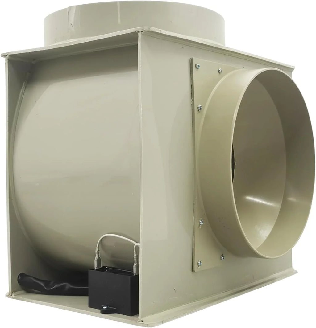 PreAsion PP250 Centrifugal Blower Fan Anti-corrosion Laboratory Fume Hood 3 Sizepeed Indoor PP Exhaust Fume Hood 300W 110V