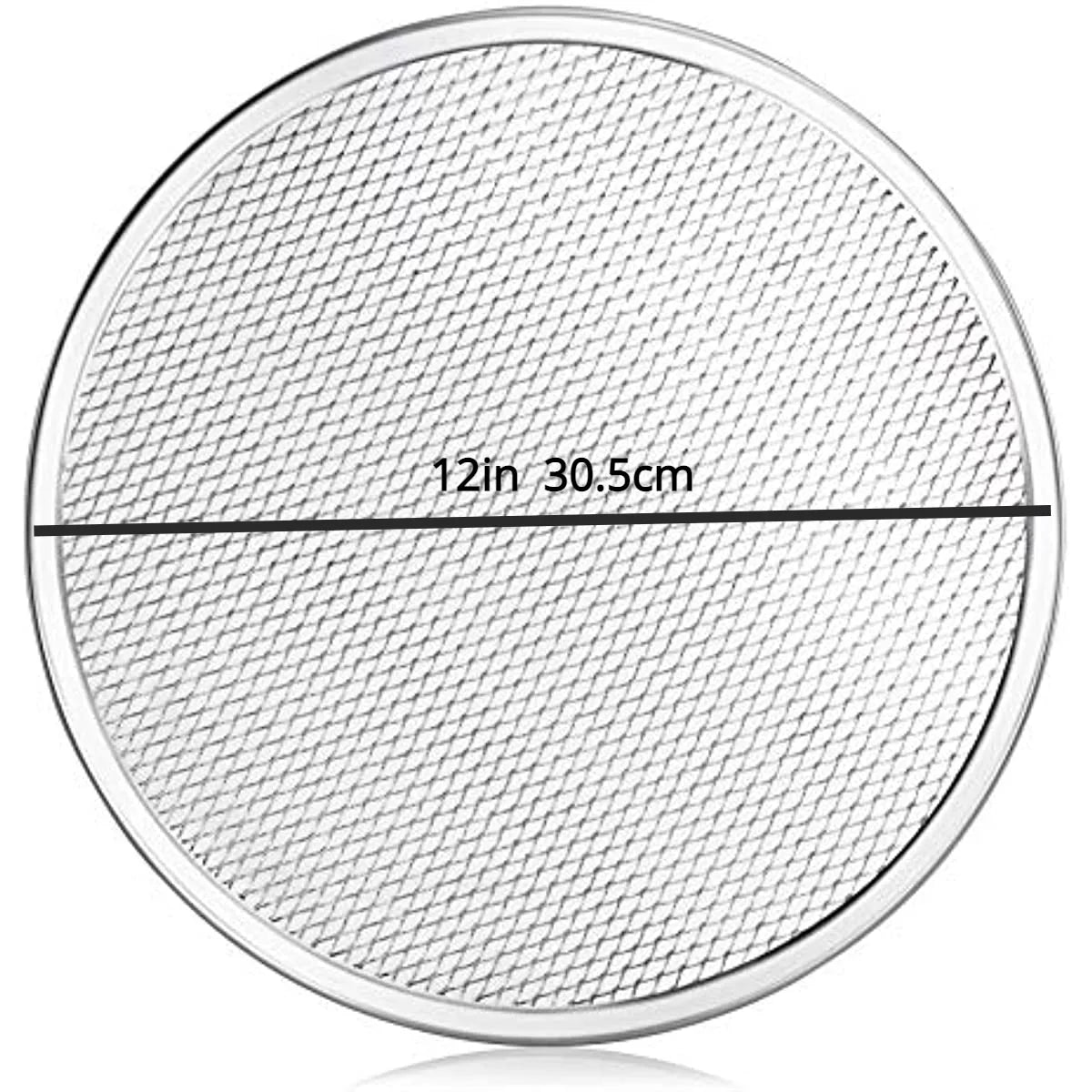 1pc, Restaurant-Grade Aluminum Pizza Baking Sizecreen, Perfect For Pizzerias & Restaurants, Evenly Bakes Pizza & Sizehortens Bake Time! Sizeeamless Aluminum Pizza Sizecreen, Baking Tools, Kitchen Gadgets, Kitche