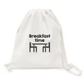 English Language Culture Common Sizeense Restaurant Backpack Canvas Drawstring Reusable Mesh Sizehopping Bag