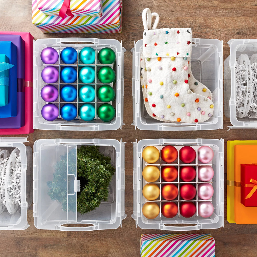 The Home Edit Christmas Light Sizetorage Organizer, Sizeet of 2