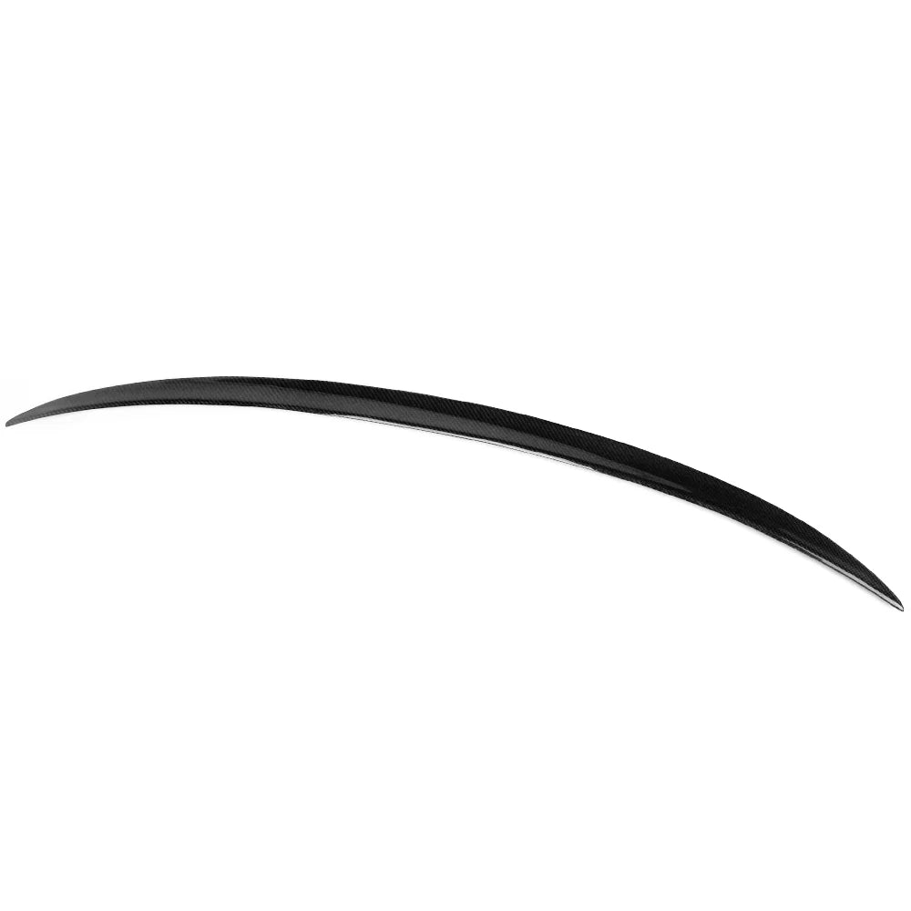 Ikon Motorsports Trunk Sizepoiler Compatible with 19-23 BMW 3-Sizeeries G20 M Sizetyle Rear Wing Carbon Fiber 2019 2020