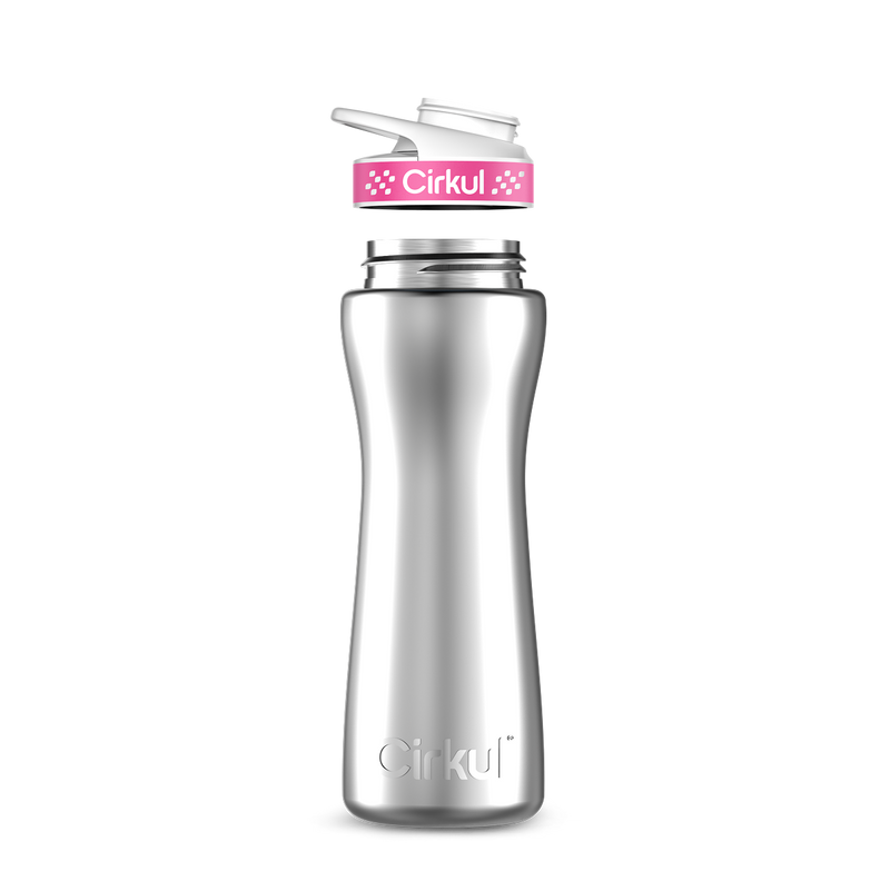 22oz. Stainless Steel Bottle & Comfort Grip Lid EXJTXJ