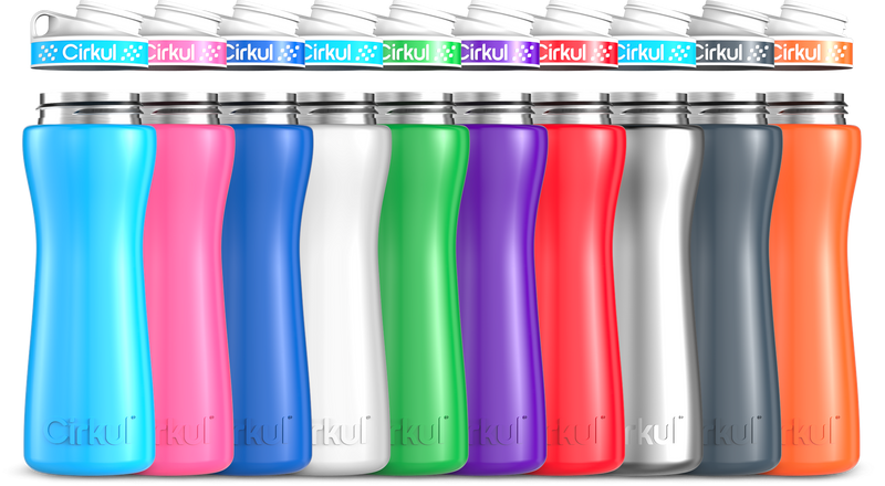 Custom 22oz. Stainless Steel Bottle & Comfort Grip Lid 6SRDJ6