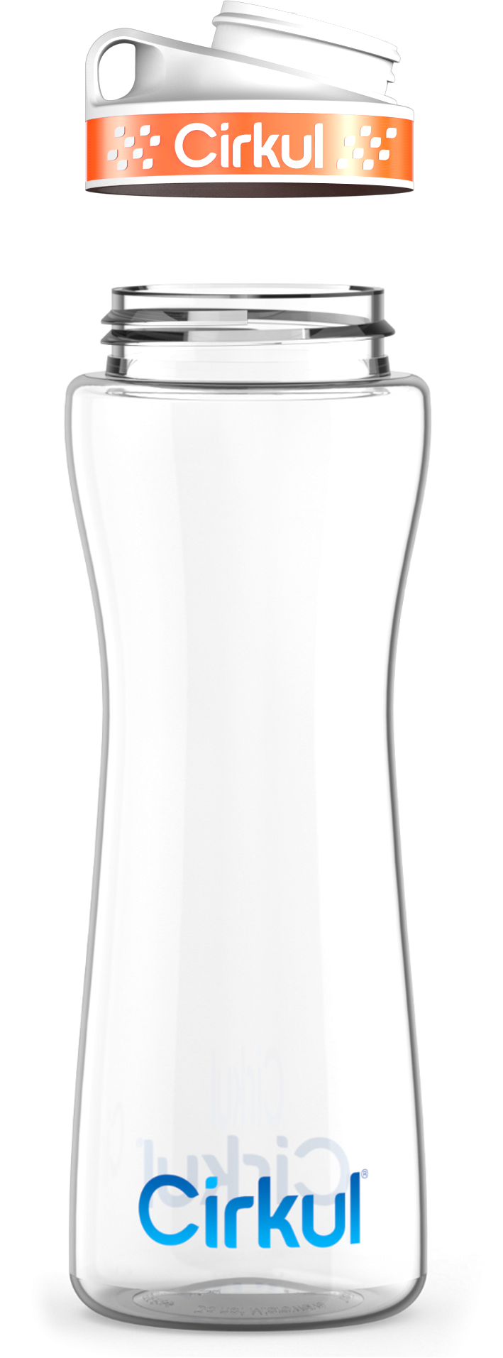 Custom 22oz. Plastic Bottle & Comfort Grip Lid NG80W6