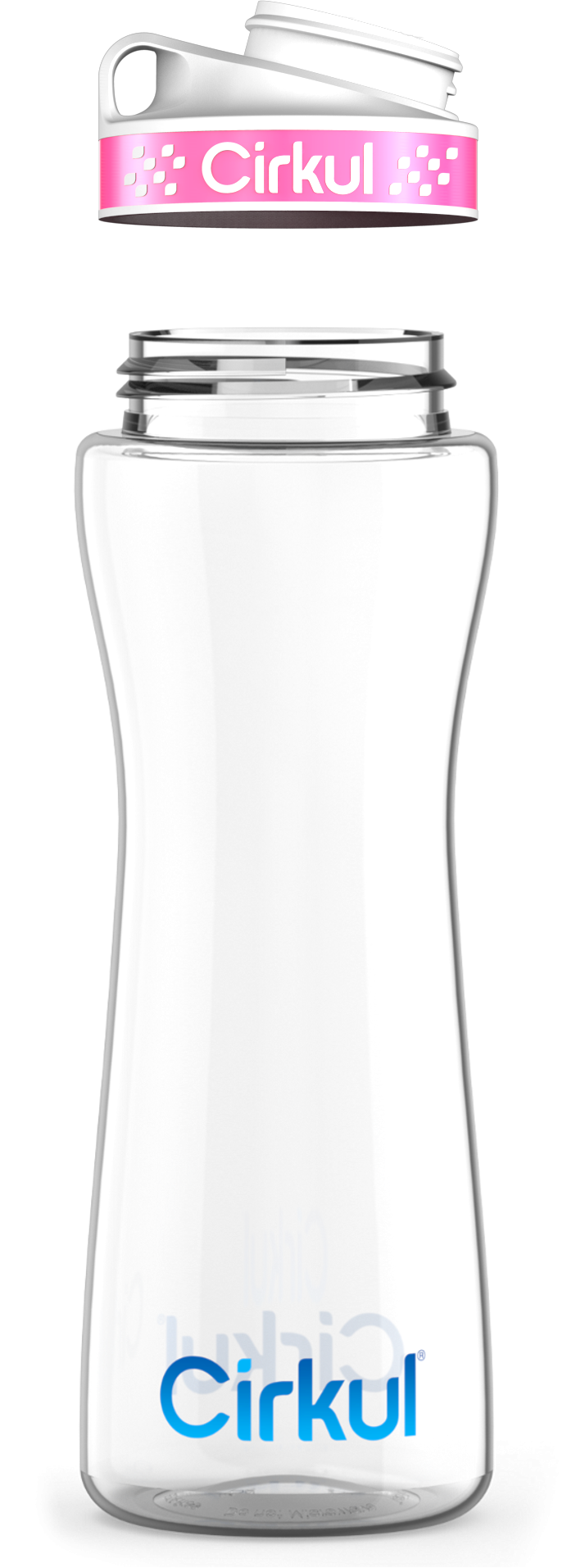 Custom 22oz. Plastic Bottle & Comfort Grip Lid NG80W6
